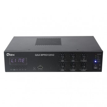 Трансляционный микшер-усилитель QTEX QAA MPRO120V2 91607